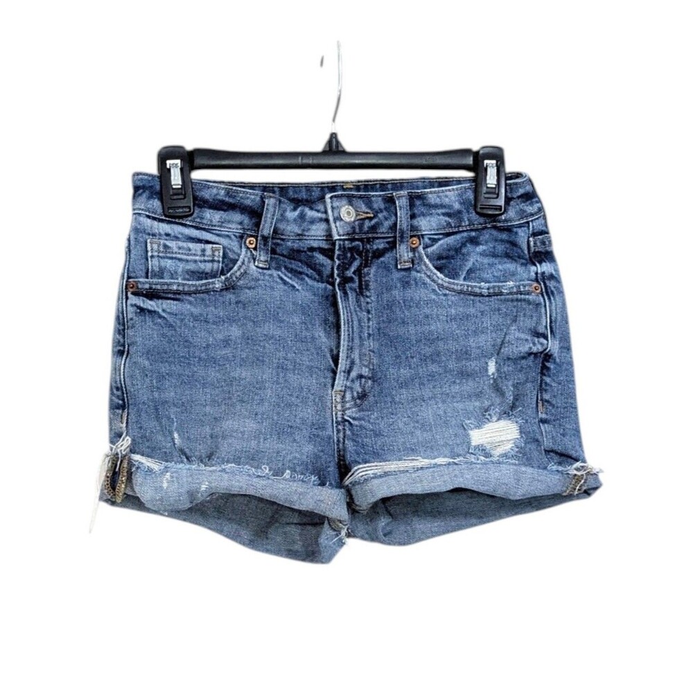 Old Navy High Rise O.G. Short - Size 2 Womens - Cuffed Cutoff Denim Jean Shorts